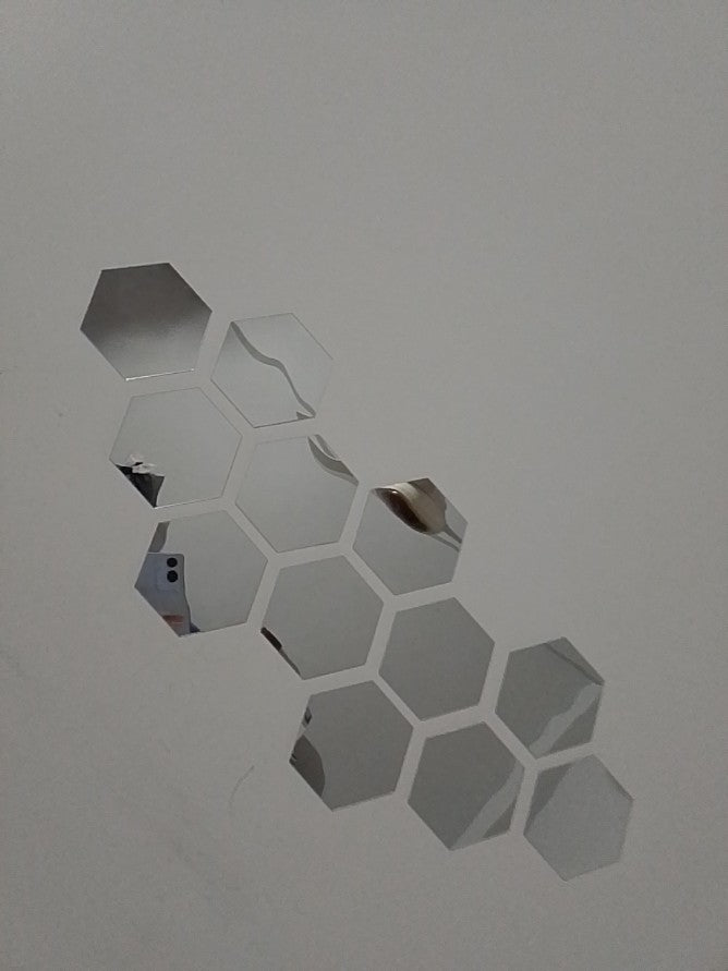 3D wall decor mirrors