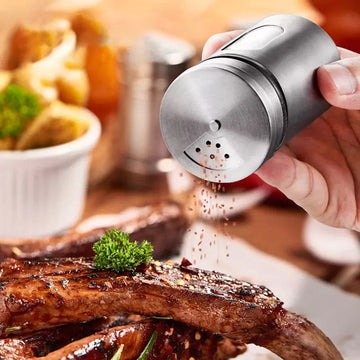 Stainless Steel Pepper Salt & Spice Jar