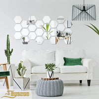 3D wall decor mirrors