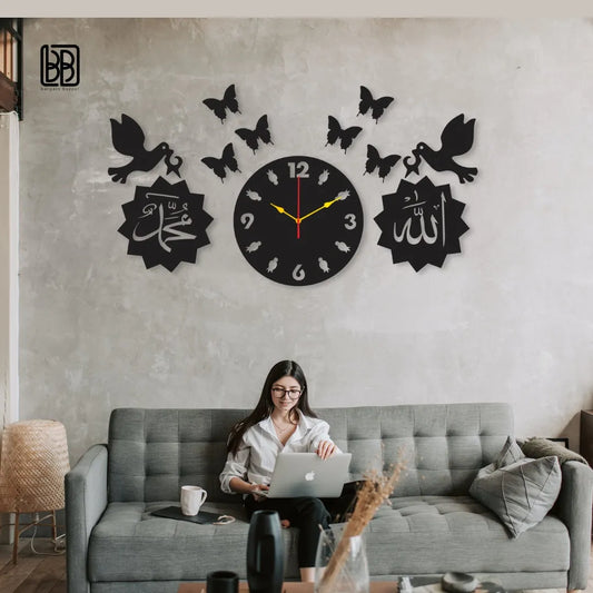 Walltrove Wooden Wall Clock
